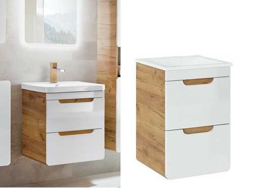 Wall vanity sink unit - sink, 400