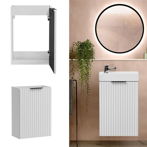 Cloakroom vanity unit - unit, small