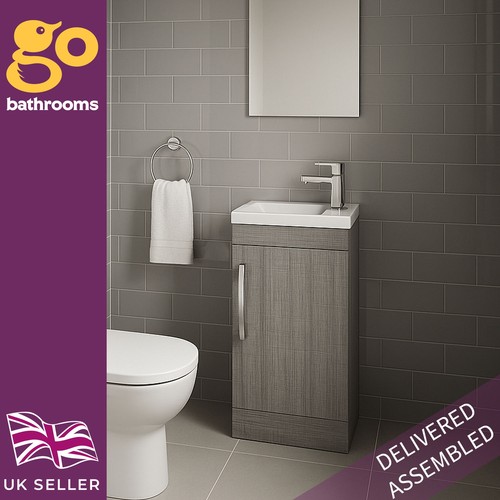 400mm grey wood - grey,