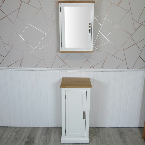Painted bathroom furniture - bathroom,