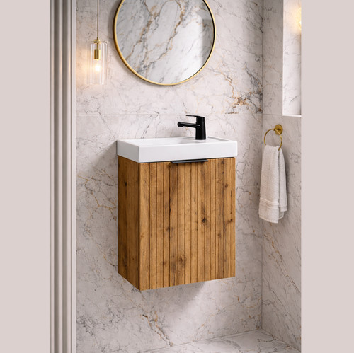 Cloakroom vanity unit small - unit,