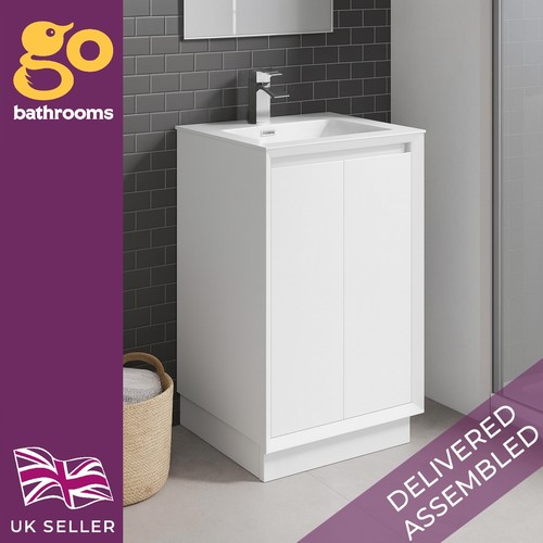 500 white gloss bathroom - 500,