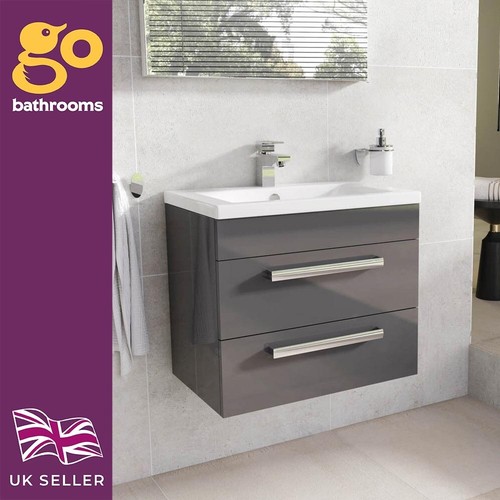 Small grey gloss - small, sink