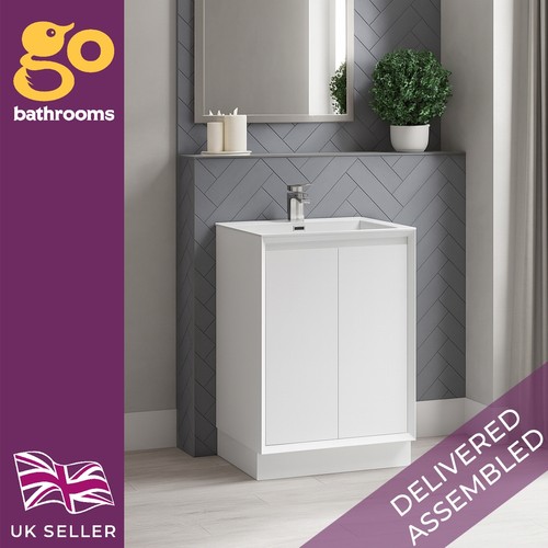 600 white gloss bathroom - white,